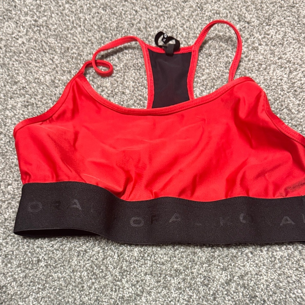 Koral x soul cycle sports bra